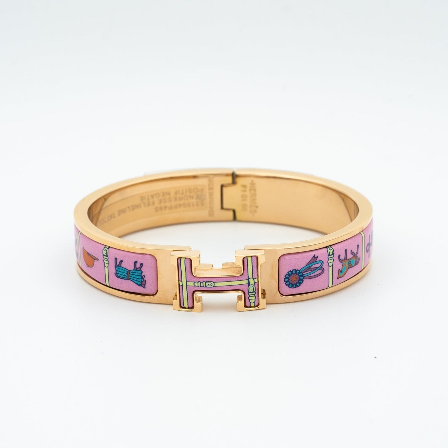 ¡®Aura Jewels¡¯H PINK GOLD BRACELET PINK CERAMIC