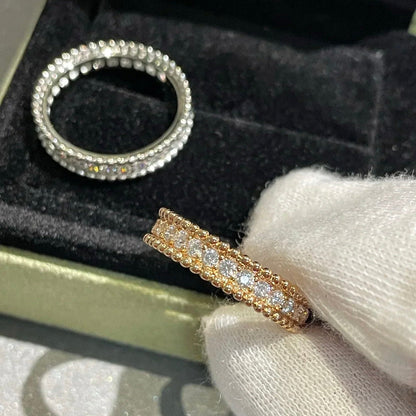 ¡®Aura Jewels¡¯PERLEE DIAMOND SILVER RING
