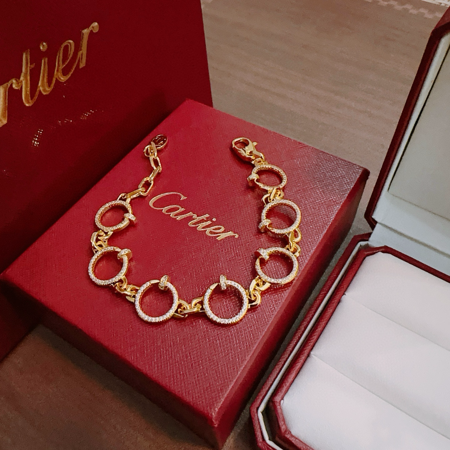 [Aura Jewels] LOVE&JUSTE BRACELET DIAMONDS