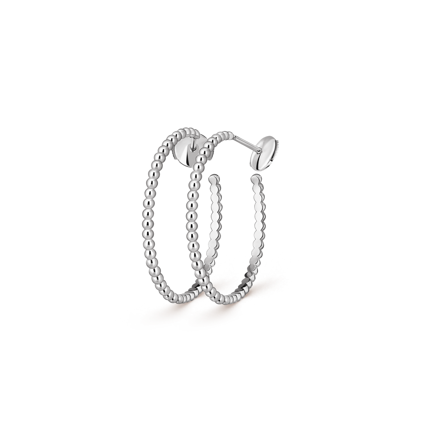 [Aura Jewels] SMOOTH BEAD STUD EARRINGS