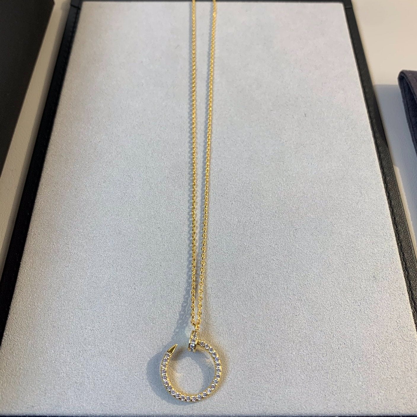 ¡®Aura Jewels¡¯JUSTE NECKLACE GOLD DIAMONDS