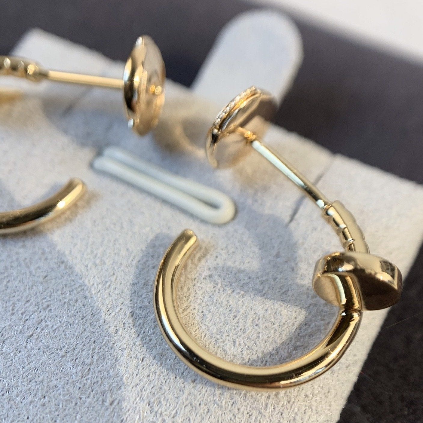 ¡®Aura Jewels¡¯JUSTE EARRINGS PINK GOLD