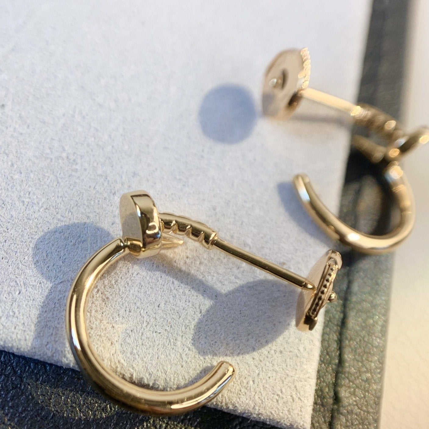 ¡®Aura Jewels¡¯JUSTE EARRINGS PINK GOLD
