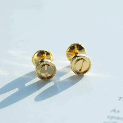 ¡®Aura Jewels¡¯LOVE EARRINGS GOLD 10MM