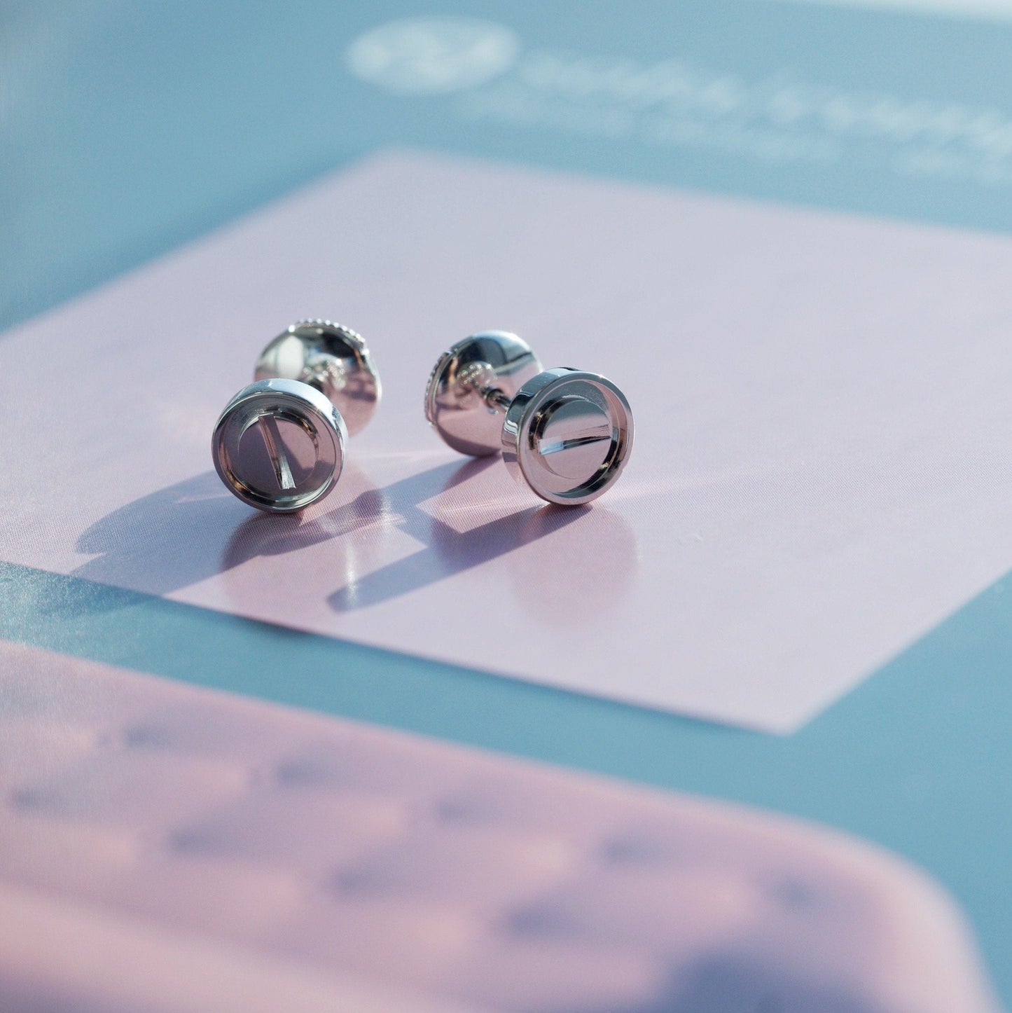 ¡®Aura Jewels¡¯LOVE EARRINGS SILVER 10MM