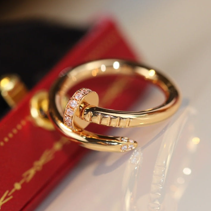 ¡®Aura Jewels¡¯JUSTE RING 2.65MM GOLD DIAMOND