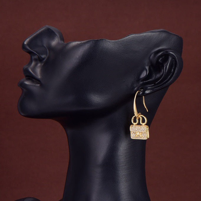 ¡®Aura Jewels¡¯KELLY DIAMOND EARRINGS