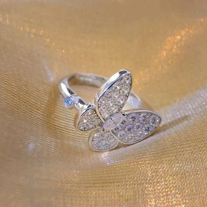 ¡®Aura Jewels¡¯BUTTERFLY DIAMOND RING