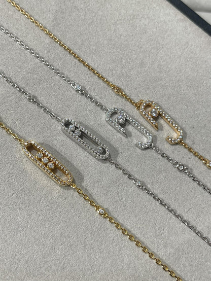 [Aura Jewels]BABY MOVE DIAMOND BRACELET