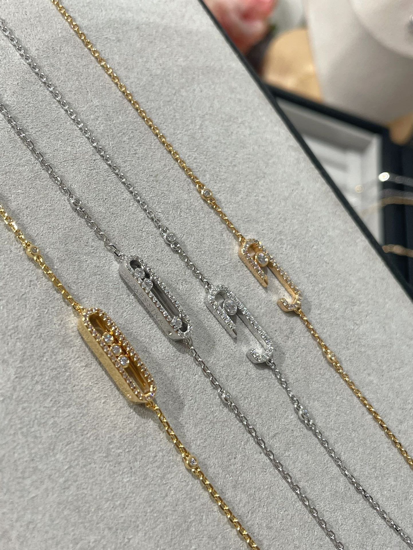 [Aura Jewels]BABY MOVE DIAMOND BRACELET