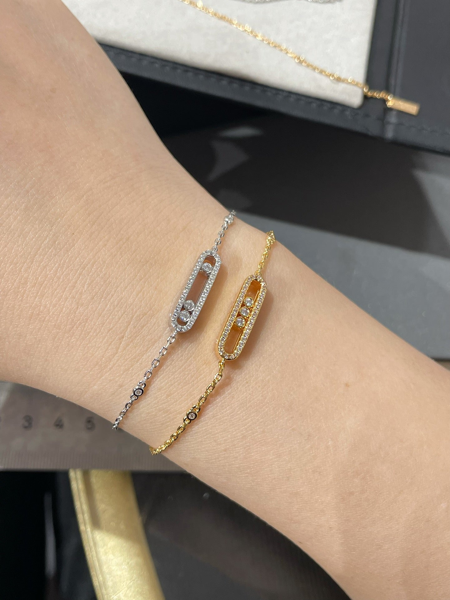 [Aura Jewels]BABY MOVE DIAMOND BRACELET