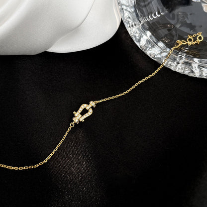 ¡®Aura Jewels¡¯FORCE 10 FULL DIAMOND BUCKLE CHAIN LINK MINI MODEL