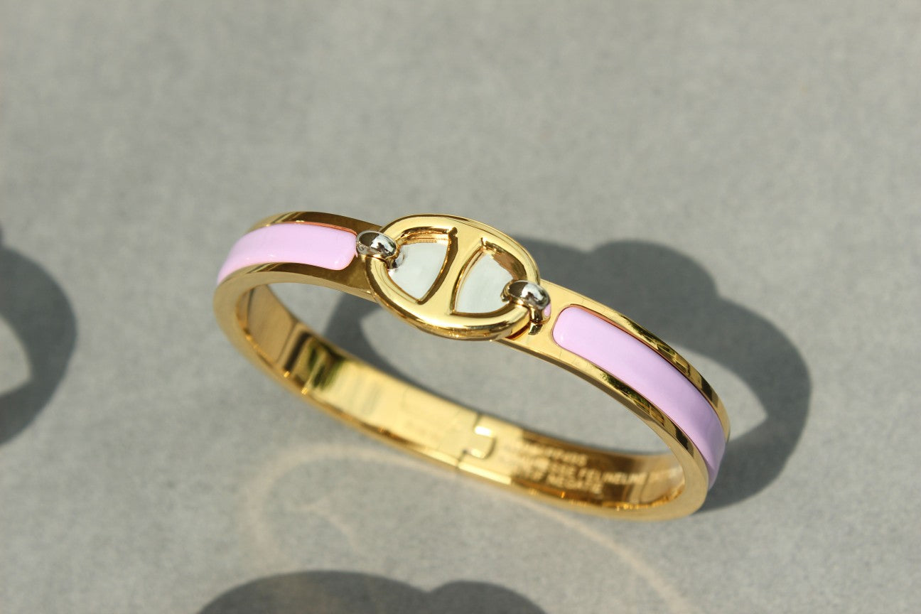 ¡®Aura Jewels¡¯CLIC CHAINE GOLD BRACELET