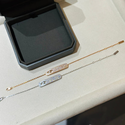 [Aura Jewels]MOVE CLASSIQUE DIAMOND PAVED BRACELET