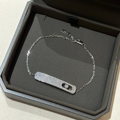 [Aura Jewels]MOVE CLASSIQUE DIAMOND PAVED BRACELET