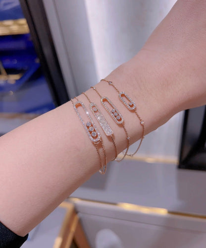 [Aura Jewels]MOVE CLASSIQUE DIAMOND PAVED BRACELET