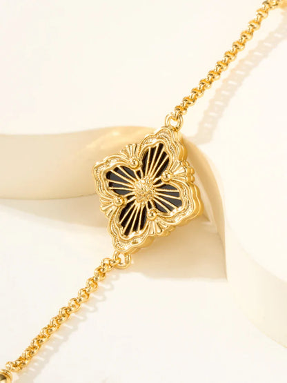 [Aura Jewels]B.C.L ENAMELED One-Flower Bracelet£¨Various Colors)
