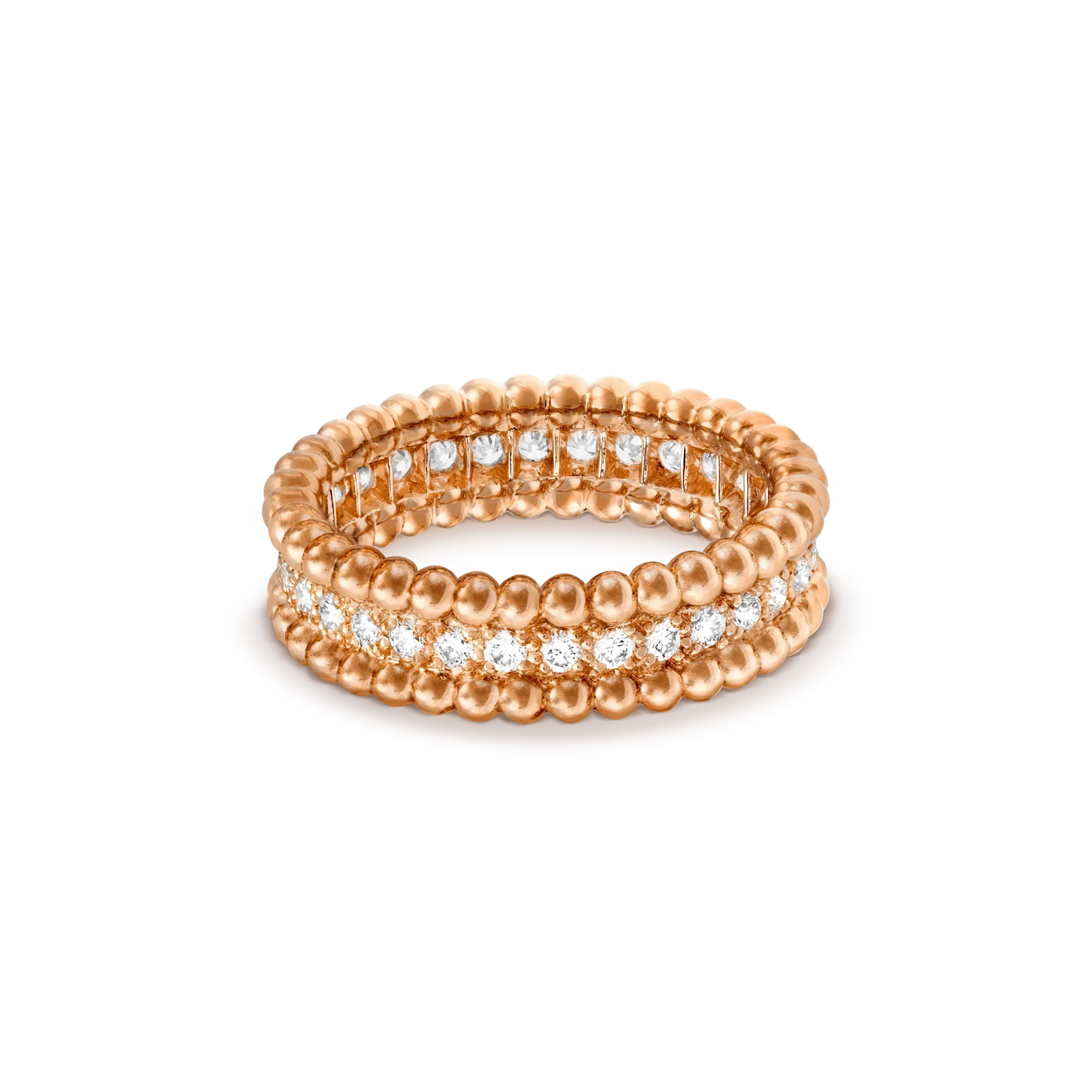 ¡®Aura Jewels¡¯PERLEE DIAMOND ROSE GOLD RING