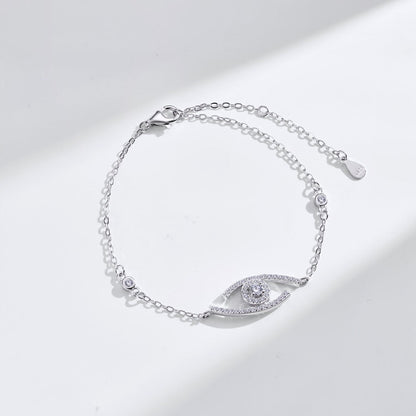 [Aura Jewels]Lucky Eye Pave-Set Diamond Bracelet