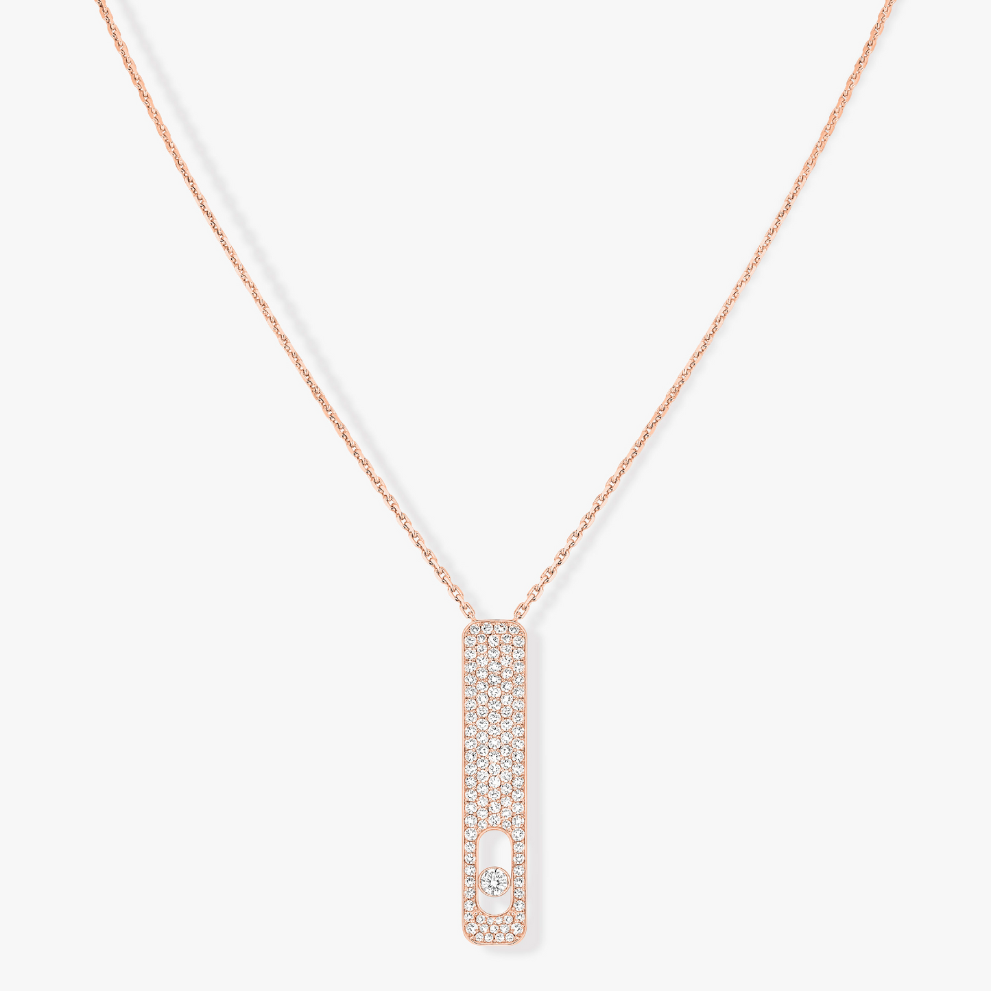 [Aura Jewels]MY FIRST DIAMOND PAVED NECKLACE
