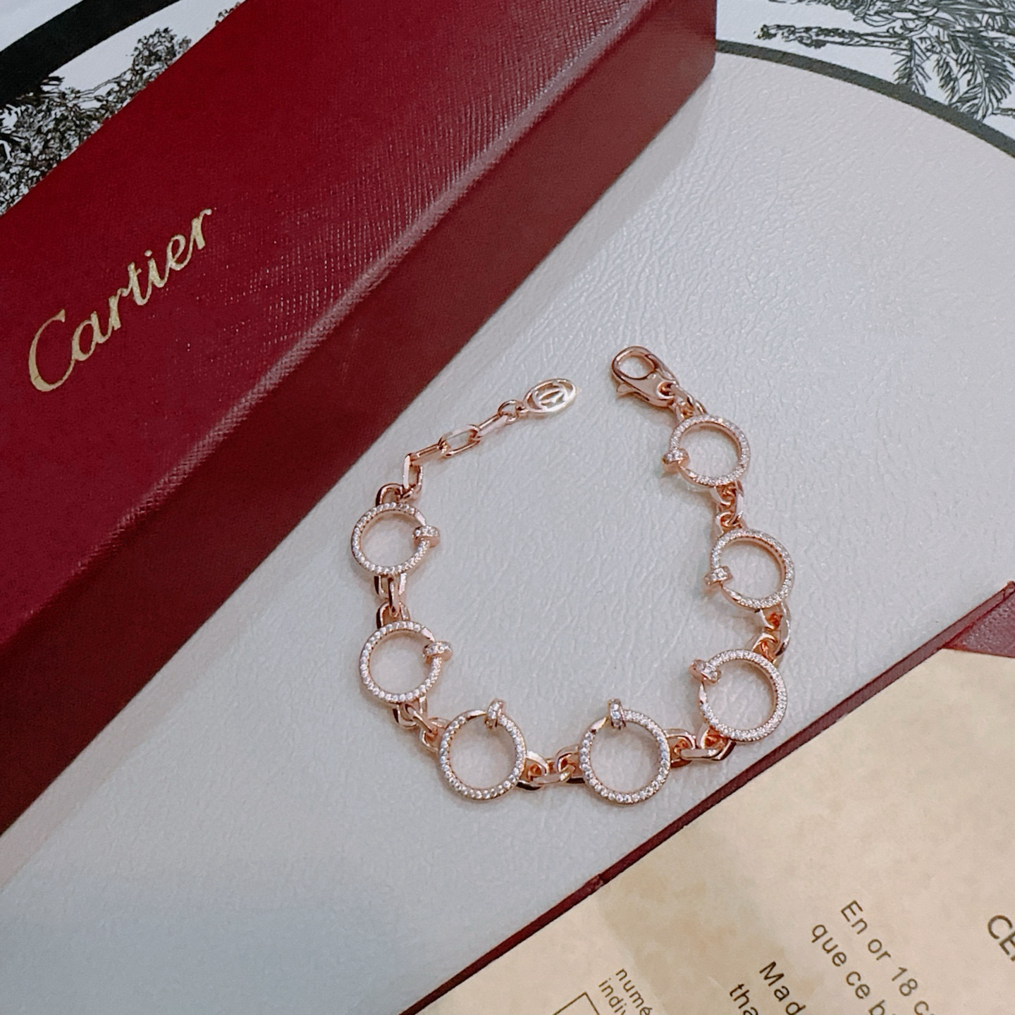 [Aura Jewels] LOVE&JUSTE BRACELET DIAMONDS