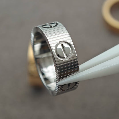 [Aura Jewels] NEW MODEL LOVE 6.5 MM RING