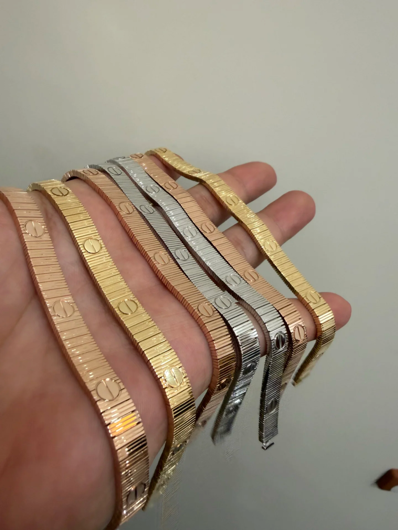 [Aura Jewels] NEW MODEL LOVE BRACELET 7 MM