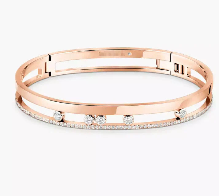 [Aura Jewels]M Roman Diamond Bracelet