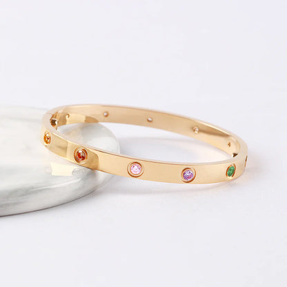 [Aura Jewels]2026 NEW 6.1MM COLORED GEMSTONE BRACELET