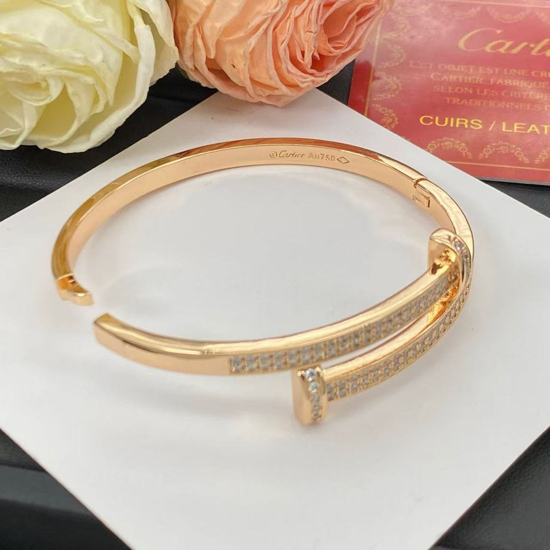 [Aura Jewels]NEW ROSE GOLD 6.1MM BRACELET