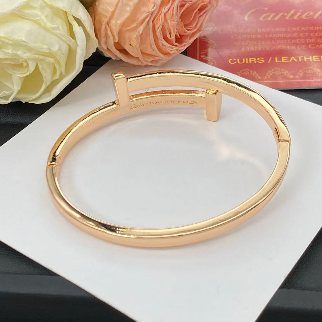 [Aura Jewels]NEW ROSE GOLD 6.1MM BRACELET