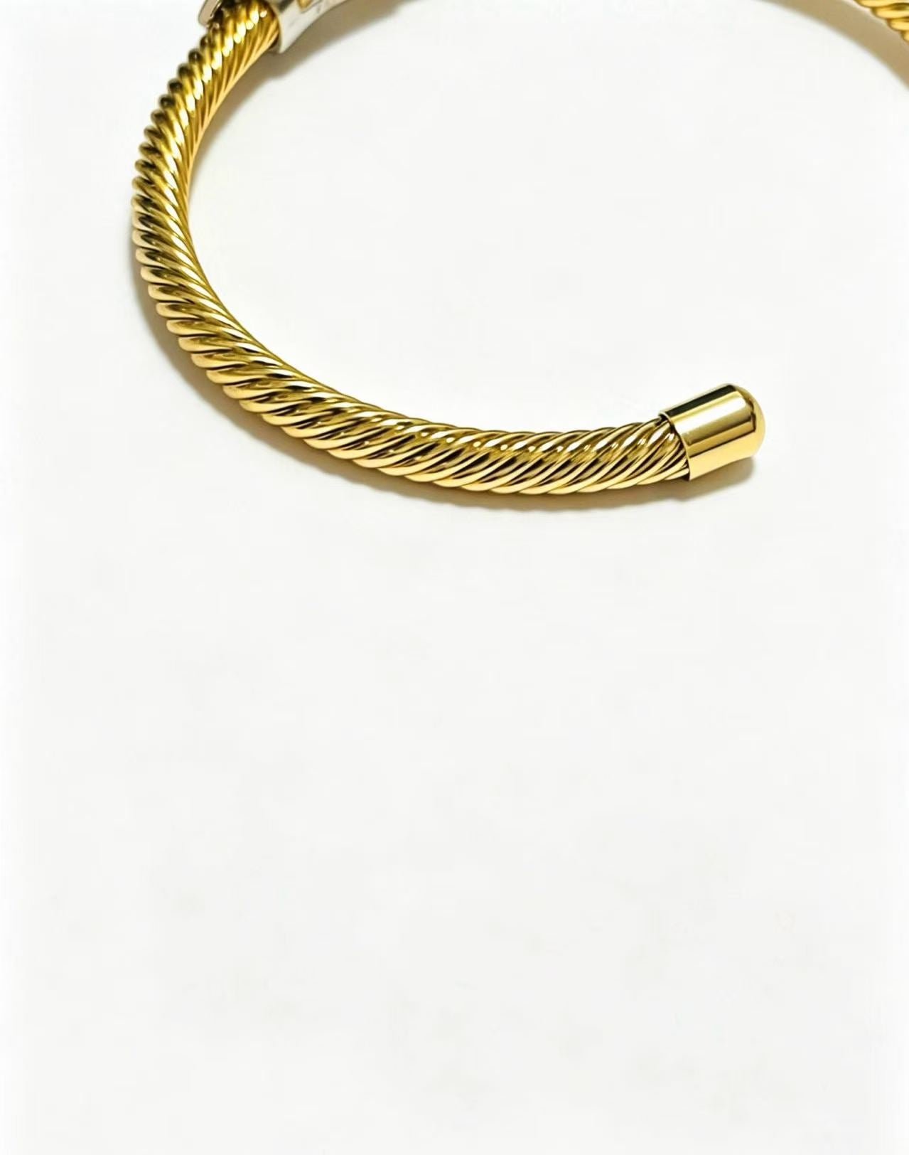 ¡®Aura Jewels26 New Open Horseshoe Bangle
