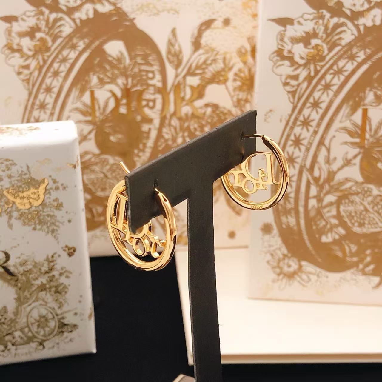 [Aura Jewels]Polished Round Ear Hooks