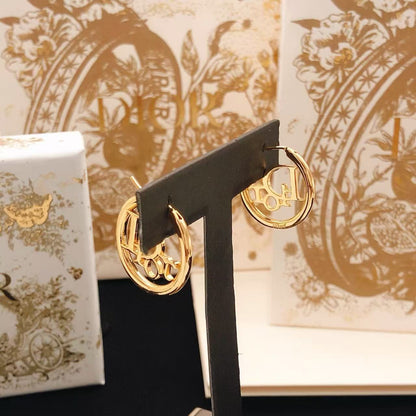 [Aura Jewels]Polished Round Ear Hooks