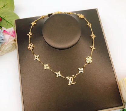 ¡®Aura Jewels¡¯Idylle Blossom Long Diamond Necklace