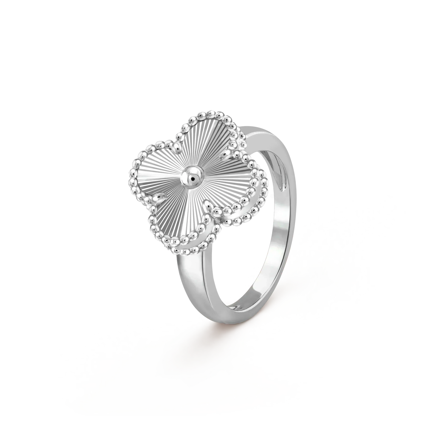 ¡®Aura Jewels¡¯CLOVER SILVER RING