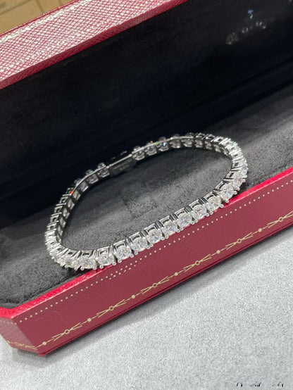 [¡®Aura Jewels¡¯]TENNIS BRACELET WITH FULL DIAMOND SETTING