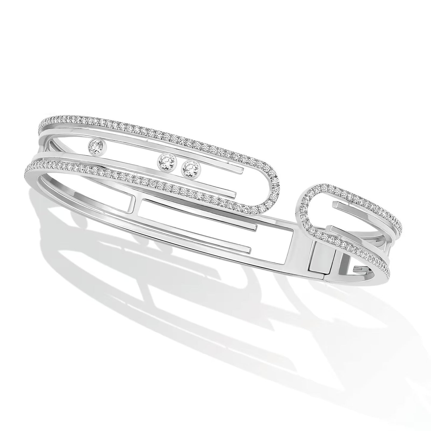 [Aura Jewels]MOVE 10TH PAVED DIAMOND BRACELET