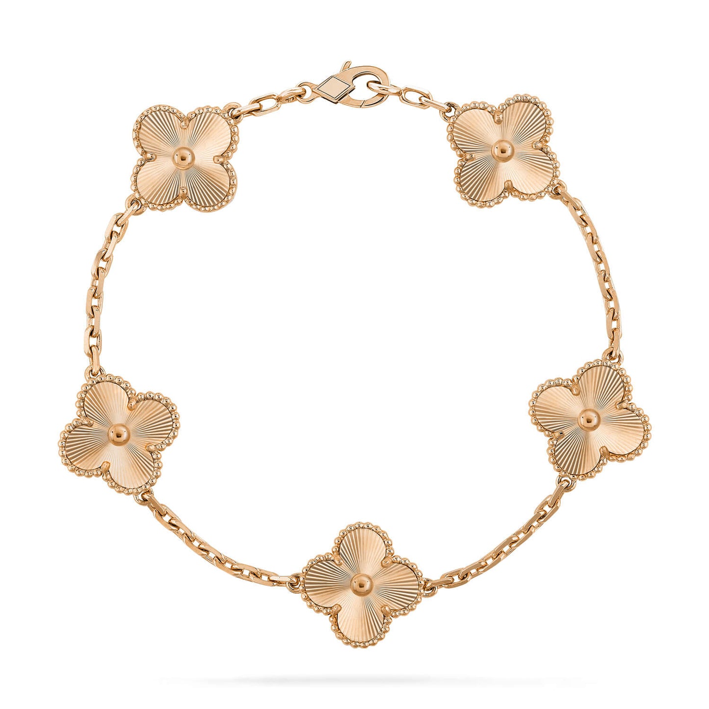 [Aura Jewels]New  CLOVER 5 MOTIF LASER BRACELET COLLECTION