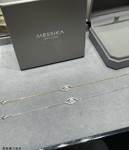 [Aura Jewels]Lucky Eye Pave-Set Diamond Bracelet