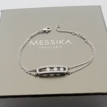 [Aura Jewels] Move Classique pavé bracelet