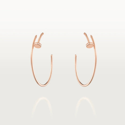 ¡®Aura Jewels¡¯JUSTE EARRINGS DIAMONDS 1.8MM