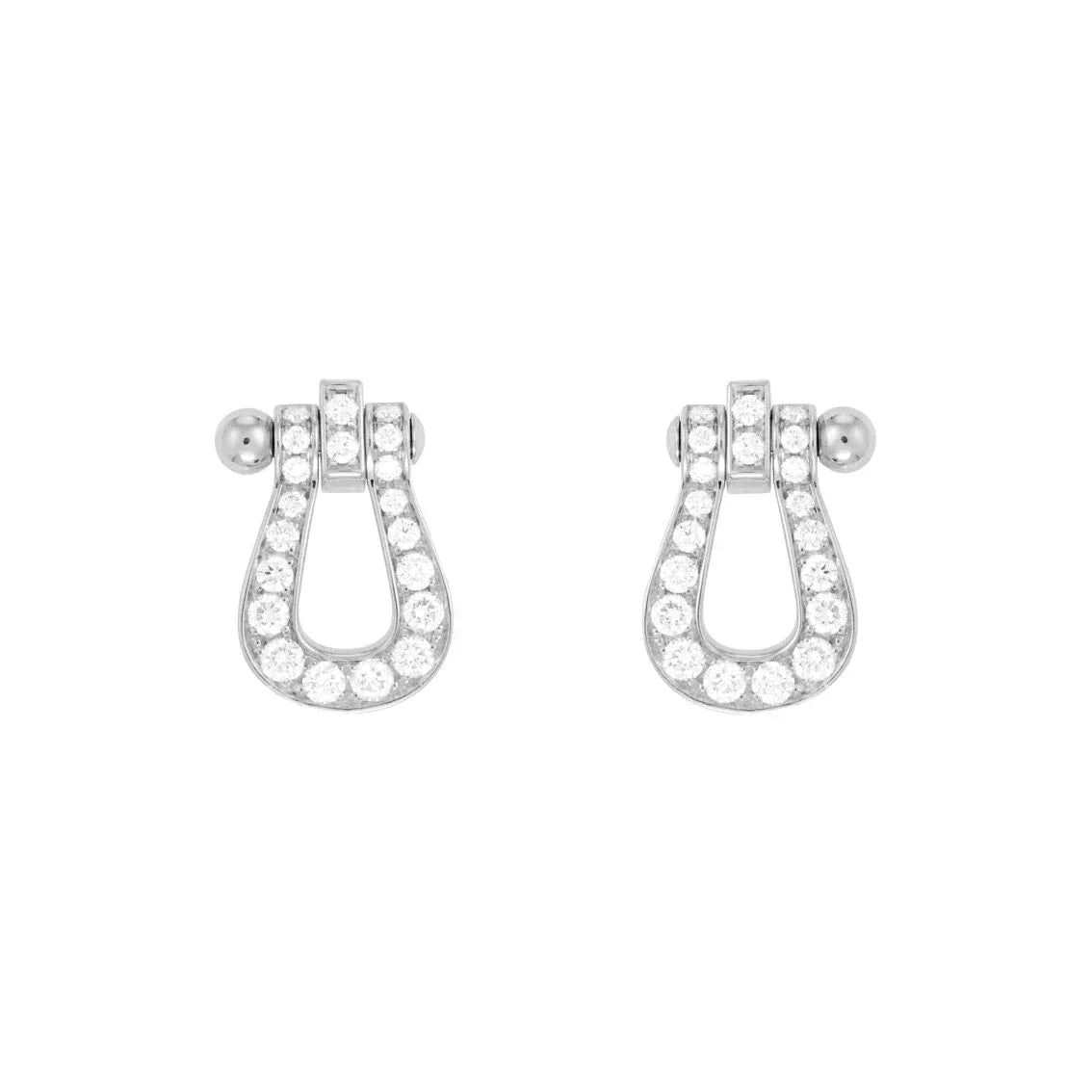 ¡®Aura Jewels¡¯FORCE 10 FULL DIAMOND STUD EARRINGS MINI MODEL