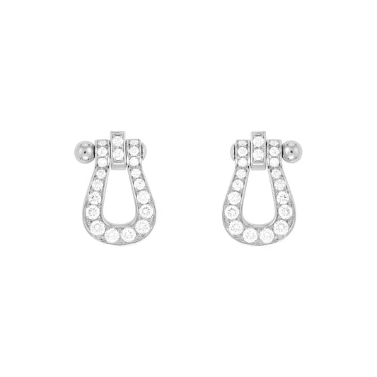 ¡®Aura Jewels¡¯FORCE 10 FULL DIAMOND STUD EARRINGS MINI MODEL