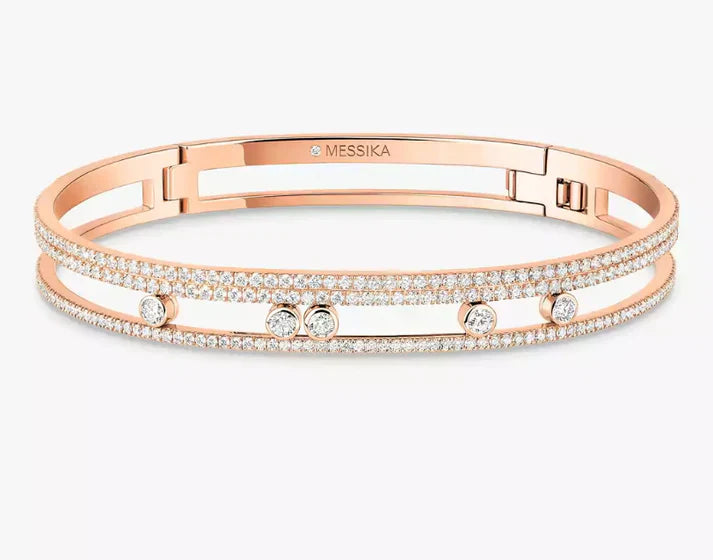 [Aura Jewels]M Roman Full Diamond Bracelet