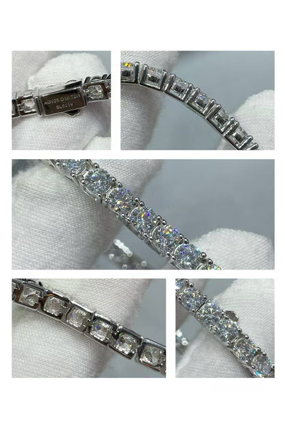 [¡®Aura Jewels¡¯]TENNIS BRACELET WITH FULL DIAMOND SETTING