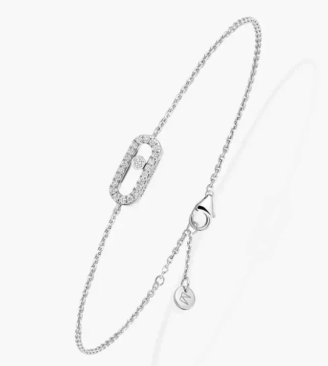 [Aura Jewels]MS CARES FULL DIAMOND BRACELET