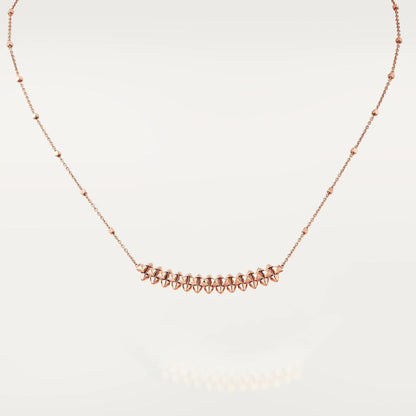 ¡®Aura Jewels¡¯CLASH PINK GOLD NECKLACE