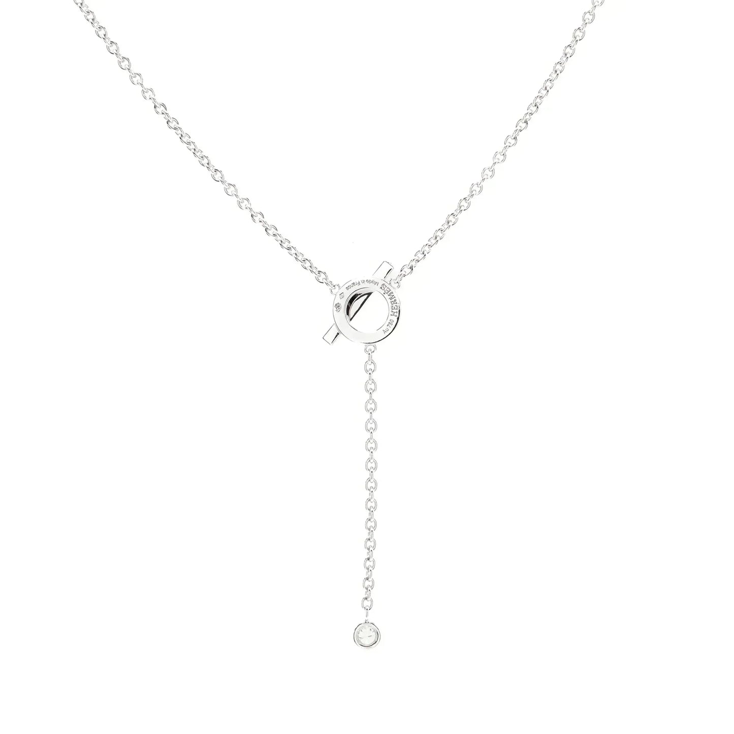 ¡®Aura Jewels¡¯FINESSE SILVER DIAMOND NECKLACE