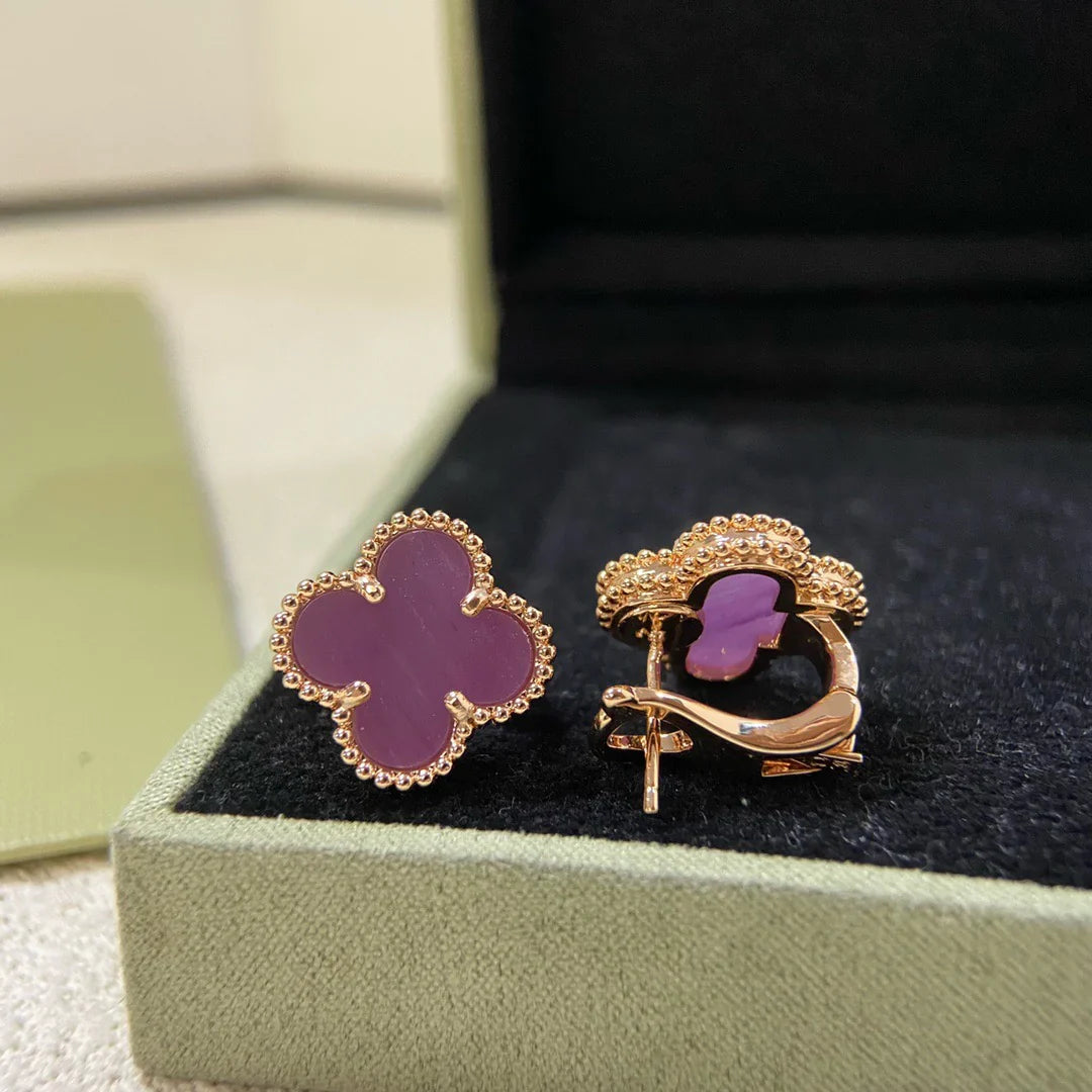 [Aura Jewels]2025 NEW VIOLET STUD EARRINGS
